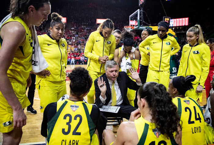 Hughes and the Storm, en route to a Finals win in 2018.
